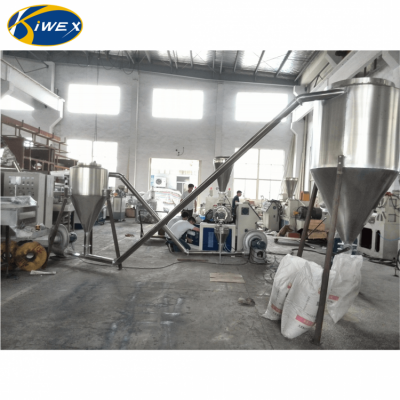 Kiwex Machinery Plastic Granule Making Machinery For Granule Extruder / Plastic Granules Pelletizer With Hot Cutter