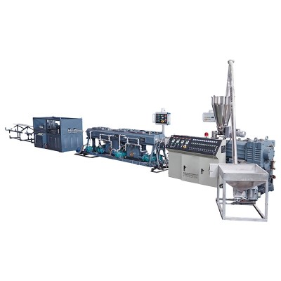 Pvc Electric Conduit Double Pipe Production Extruder Making Machine Extruding Machine Plastic Pipe Conical Twin-screw Extruder